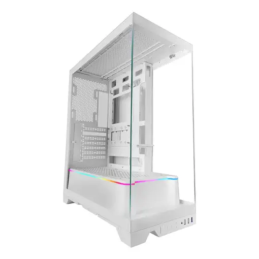 Mars Gaming MCPRISMAW carcasa de ordenador Midi Tower Blanco