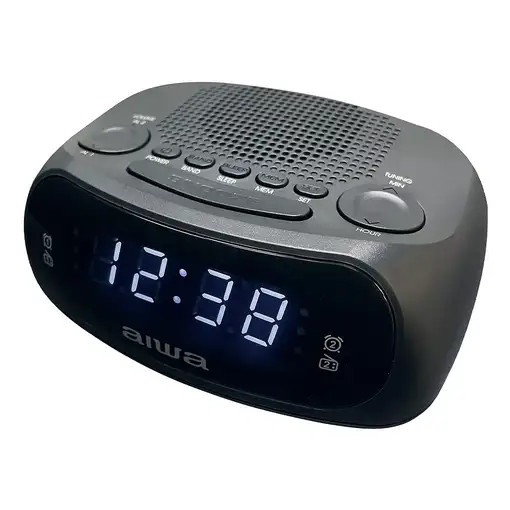 Aiwa CR-09J despertador Reloj despertador digital Negro