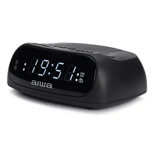 Aiwa CR-09J despertador Reloj despertador digital Negro
