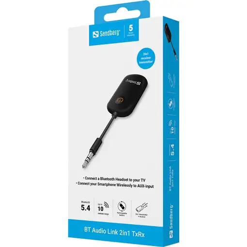 Sandberg 450-12 auricular / audífono accesorio Receptor/Transmisor