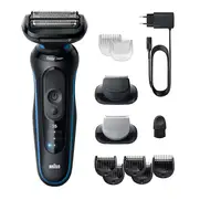 Braun Series 5 52-B1650S afeitadora Máquina de afeitar de láminas Recortadora Azul