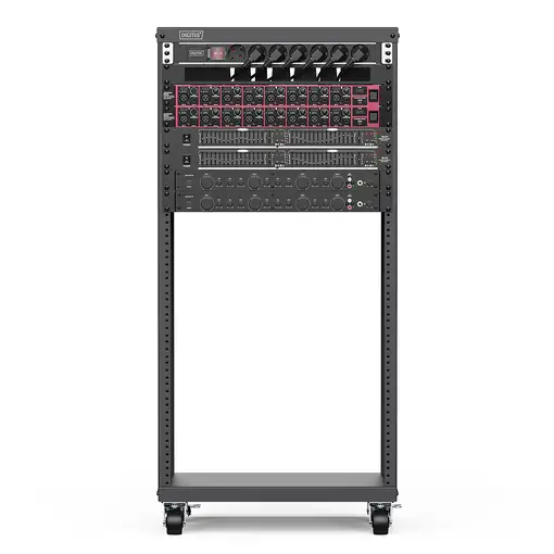 Digitus Bastidor para equipos universal de 19 pulgadas, con ruedas, 21UA