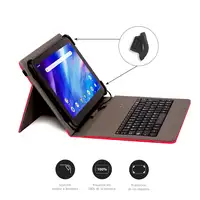 Nilox FUNDA TECLADO USB DE 9,7" A 10.5" ROJA
