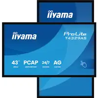 iiyama T4329AS-B1AG pantalla para PC 108 cm (42.5") 3840 x 2160 Pixeles