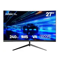 Nilox MONITOR 27 CURVO 240HZ VA HDMI Y DP pantalla para PC 68,6 cm (27'')