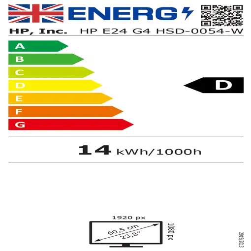 HP E-Series Monitor E24 G4 FHD