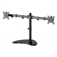 Gembird MS-D2ST-02 soporte para monitor 81,3 cm (32") Escritorio Negro