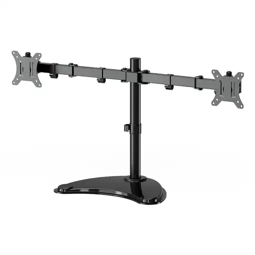Gembird MS-D2ST-02 soporte para monitor 81,3 cm (32") Escritorio Negro