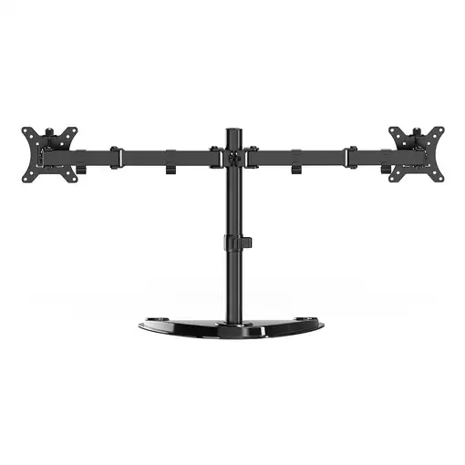 Gembird MS-D2ST-02 soporte para monitor 81,3 cm (32") Escritorio Negro
