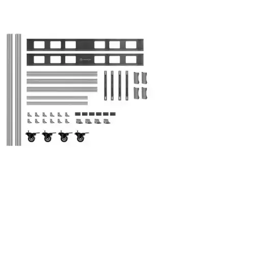 ONKRON FSPRO2L22-S soporte para monitor 139,7 cm (55") Piso Aluminio, Negro