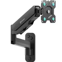 ONKRON G150-B soporte para monitor 86,4 cm (34") Pared Negro