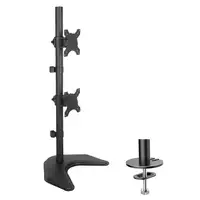 Techly ICA-LCD 2520V soporte para monitor 68,6 cm (27") Escritorio Negro