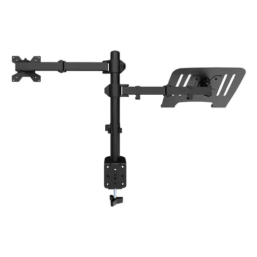 CoolBox Soporte de dos brazos para monitor y portátil MP01