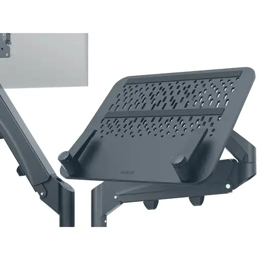 Leitz 65380089 soporte para monitor 81,3 cm (32") Escritorio Gris Oscuro