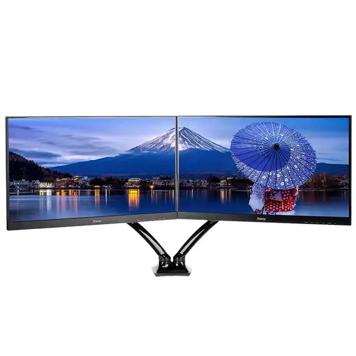 iiyama DS3002C-B1 soporte para monitor 68,6 cm (27") Escritorio Negro