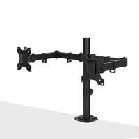 Lindy 40711 soporte para monitor 81,3 cm (32") Escritorio Negro