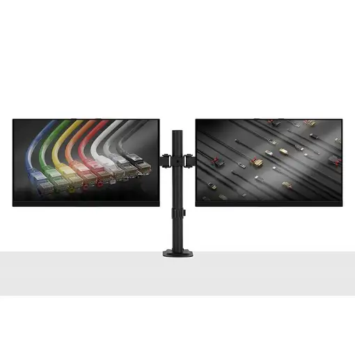 Lindy 40711 soporte para monitor 81,3 cm (32") Escritorio Negro