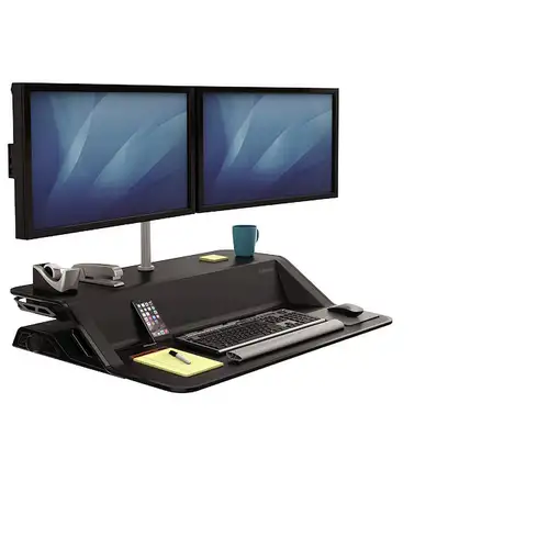 Fellowes 8042901 soporte para monitor 66 cm (26") Escritorio Plata