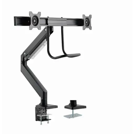 Gembird MA-DA2-04 soporte para monitor 81,3 cm (32") Escritorio Negro