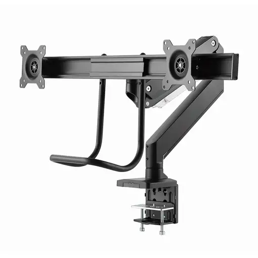 Gembird MA-DA2-04 soporte para monitor 81,3 cm (32") Escritorio Negro
