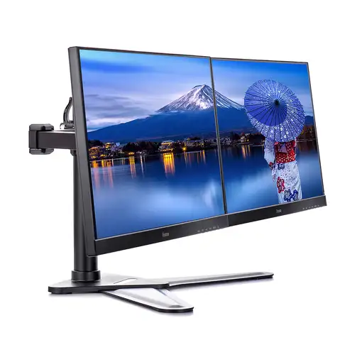 iiyama DS1002D-B1 soporte para monitor 76,2 cm (30") Escritorio Negro