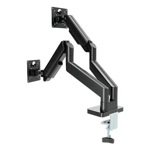 Gembird MA-DA2-06 soporte para monitor 81,3 cm (32") Escritorio Negro