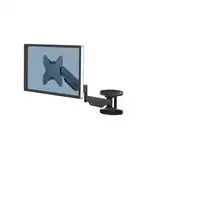 Fellowes 8043501 soporte para monitor 106,7 cm (42") Escritorio Negro