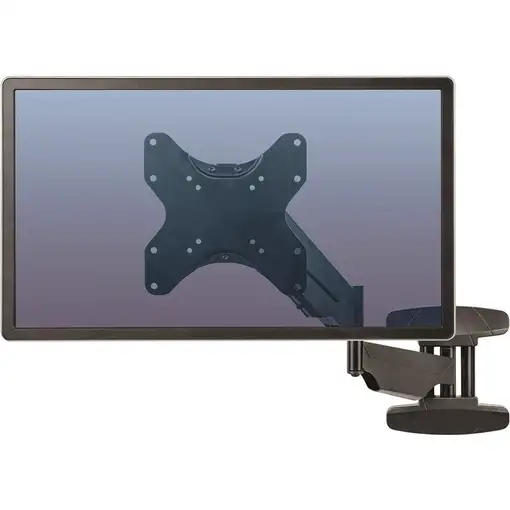 Fellowes 8043501 soporte para monitor 106,7 cm (42'') Escritorio Negro