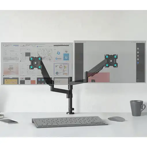 ONKRON G140-B soporte para monitor 81,3 cm (32") Escritorio Negro