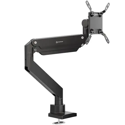 ONKRON G130-B soporte para monitor 144,8 cm (57") Escritorio Negro