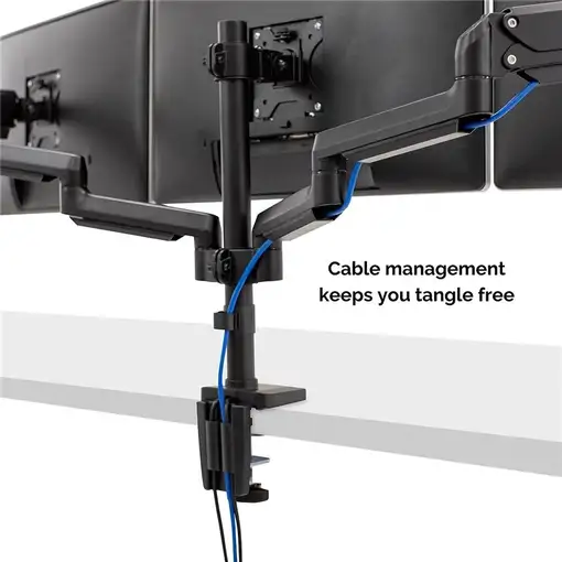 Fellowes Platinum Series 8042601 soporte para monitor 76,2 cm (30'') Pared Negro