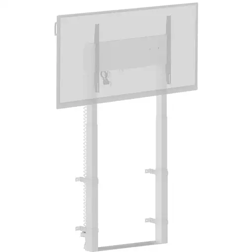 iiyama MD-WLIFT2031-W1 soporte para monitor 2,67 m (105") Piso Blanco