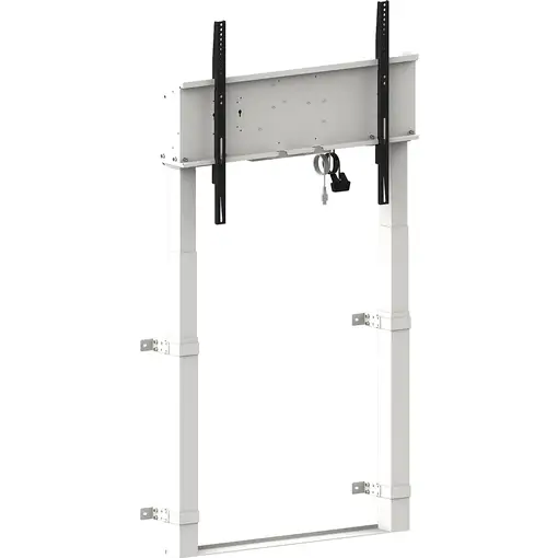 iiyama MD-WLIFT2031-W1 soporte para monitor 2,67 m (105") Piso Blanco