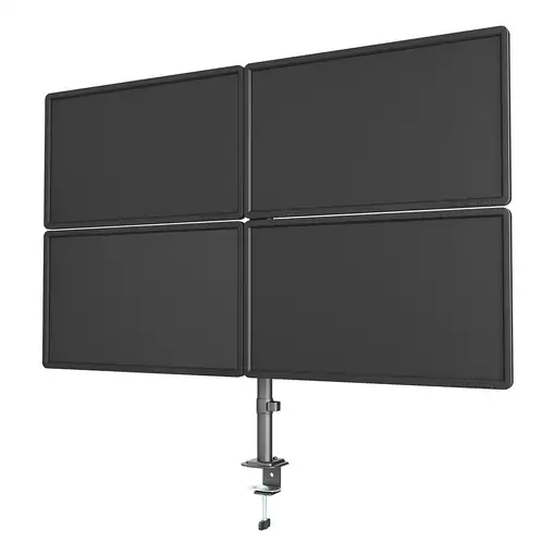 Gembird MA-D4-01 soporte para monitor 81,3 cm (32") Escritorio Negro