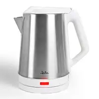 JATA JEHA1723 tetera eléctrica 2 L 1500 W Acero inoxidable, Blanco