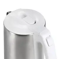 JATA JEHA1723 tetera eléctrica 2 L 1500 W Acero inoxidable, Blanco