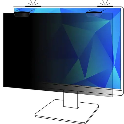 3M Filtro privacidad 27 pulg monitor full screen con sujeción magnética COMPLY™