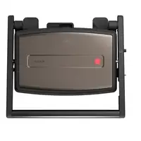 Aiwa KAMADO sandwichera 1500 W Negro, Acero inoxidable