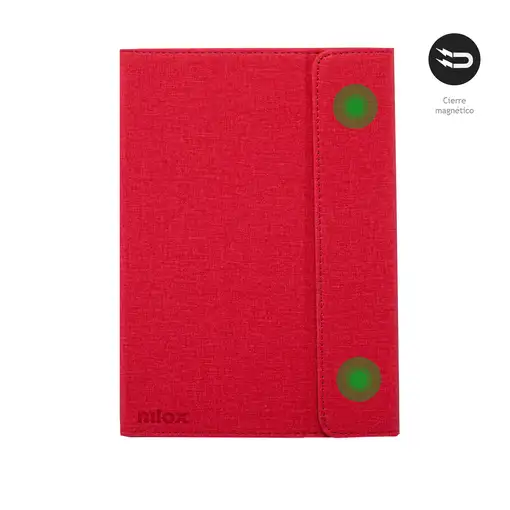 Nilox FUNDA UNIVERSAL TABLET DE 9,7" 10.5" ROJA