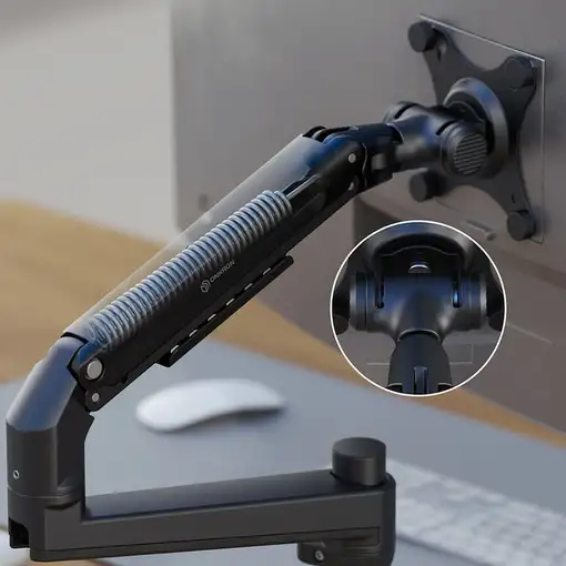 ONKRON 96,5 cm (38") Escritorio Negro