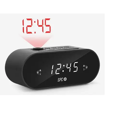 SPC Frodi Max Reloj despertador digital Negro