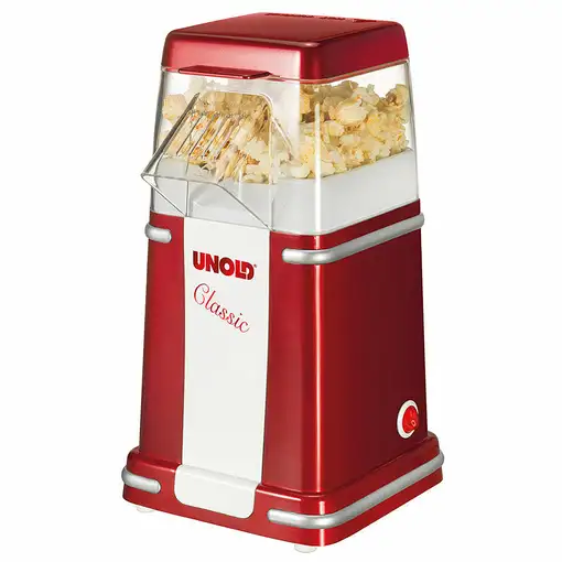 Unold Classic palomitas de maiz poppers Rojo, Plata, Blanco 900 W