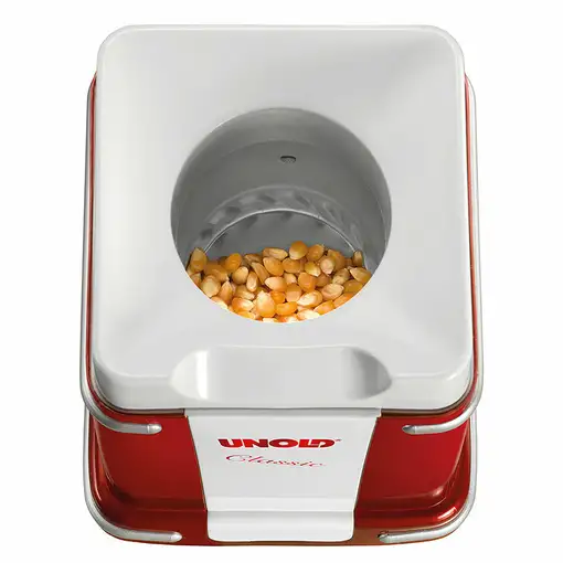 Unold Classic palomitas de maiz poppers Rojo, Plata, Blanco 900 W