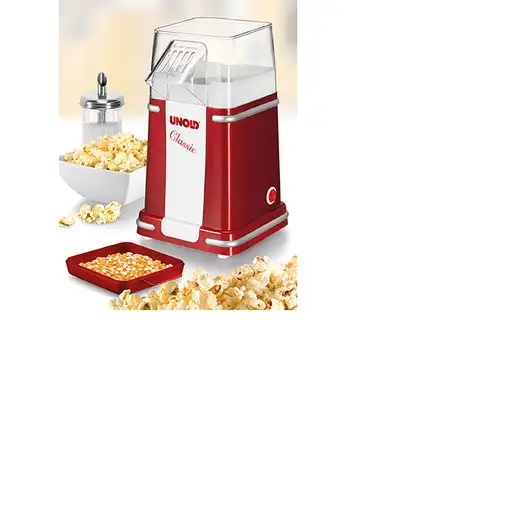 Unold Classic palomitas de maiz poppers Rojo, Plata, Blanco 900 W