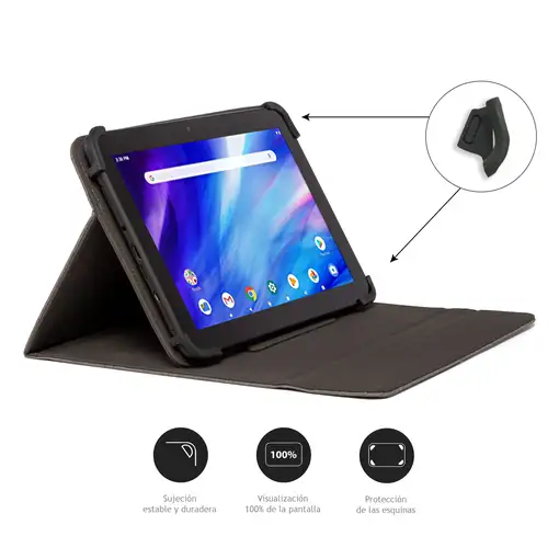 Nilox FUNDA UNIVERSAL TABLET DE 9.7" A 10.5" GRIS