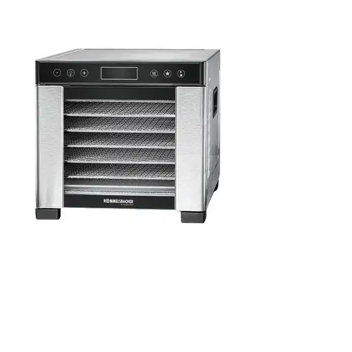 Rommelsbacher DA 650 deshidratador de alimentos Negro, Acero inoxidable 600 W