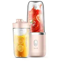 Deerma NU05 licuadora 0,4 L Batidora de vaso Rosa, Acero inoxidable Deerma NU05 licuadora 0,4 L Batidora de vaso Rosa, Acero inoxidable