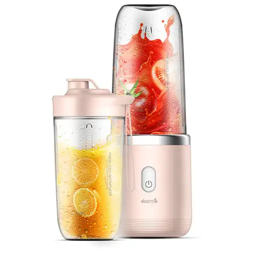 Deerma NU05 licuadora 0,4 L Batidora de vaso Rosa, Acero inoxidable Deerma NU05 licuadora 0,4 L Batidora de vaso Rosa, Acero inoxidable