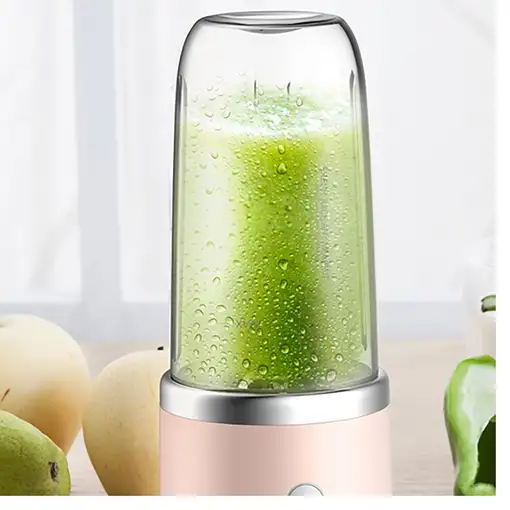 Deerma NU05 licuadora 0,4 L Batidora de vaso Rosa, Acero inoxidable
