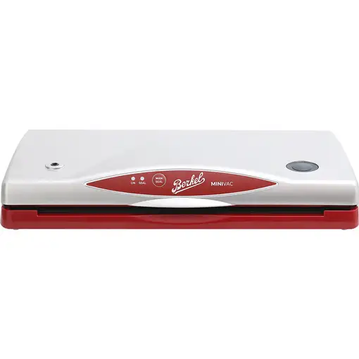 Berkel MiniVac sellador al vacío 800 mbar Rojo, Plata